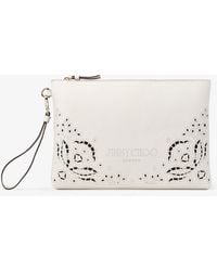Jimmy Choo - Zipped Flat Pouch - Lyst
