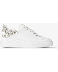 Jimmy Choo Fenix Low/f in White | Lyst