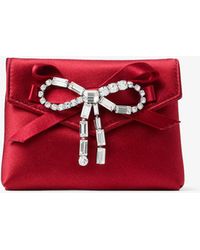 Jimmy Choo - Soft Card Holder With Chain - Lyst