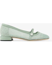Jimmy Choo - Elisa Ballerina - Lyst