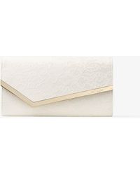 Jimmy Choo - Emmie Lace Clutch Bag - Lyst