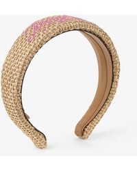 Jimmy Choo - Logo Script Headband - Lyst