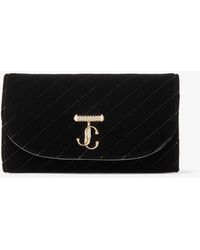 Jimmy Choo - Curve Wallet With Chain - Lyst