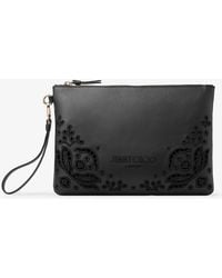 Jimmy Choo - Zipped Flat Pouch - Lyst