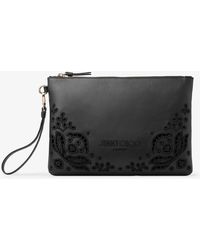 Jimmy Choo - Zipped Flat Pouch - Lyst