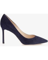 Jimmy Choo - Romy 60 Pumps Aus Veloursleder - Lyst