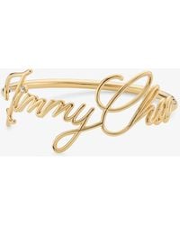 Jimmy Choo - Logo Script Bracelet - Lyst