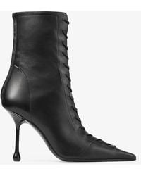 Jimmy Choo - Scarlett 95 Leather Boots - Lyst