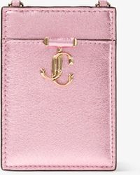 Jimmy Choo - Id Holder With Chain - Lyst