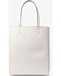 Jimmy Choo - Lenny North-south M Latte/light Gold One Size - Lyst