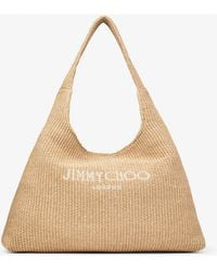 Jimmy Choo - Beach Diamond Hobo Large - Lyst
