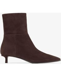 Jimmy Choo - Lory 35 Suede Ankle Boots - Lyst