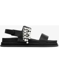 Jimmy Choo - Verity Sandal Flat - Lyst