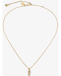 Jimmy Choo - Jc Pearl Cube Pendant - Lyst
