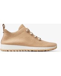 Jimmy Choo - Veles Cashmere Knitted Trainers - Lyst