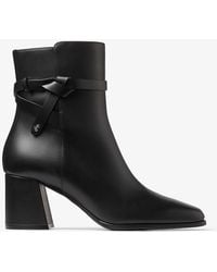Jimmy Choo - Lawton Ab 65 Leather Heeled Boots - Lyst