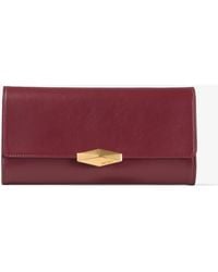 Jimmy Choo - Cinch Clutch With Chain Small - Lyst