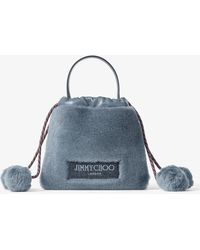 Jimmy Choo - Drawstring Pouch Top Handle - Lyst
