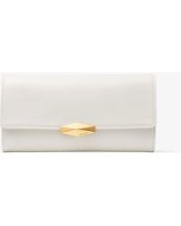 Jimmy Choo - Cinch Clutch With Chain Small - Lyst
