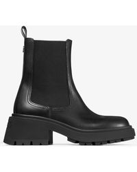 Jimmy Choo - Tamia 70 Leather Chelsea Boots - Lyst