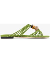 Jimmy Choo - Lova Mule Flat - Lyst