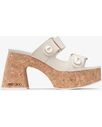 Jimmy Choo - Fayence Wedge 95 - Lyst