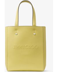 Jimmy Choo - Lenny N/s S Sunbleached Yellow/silver One Size - Lyst