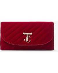 Jimmy Choo - Curve Wallet With Chain - Lyst