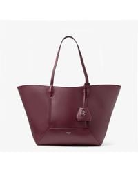 Jimmy Choo - Diamond Medium Leather Tote Bag - Lyst