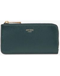 Jimmy Choo - Lise-z Dark Green/biscuit/light Gold One Size - Lyst