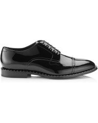 Jimmy Choo Penn Oxford-Schnrschuh - Schwarz