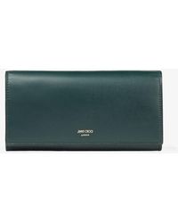 Jimmy Choo - Martina Dark Green/biscuit/light Gold One Size - Lyst