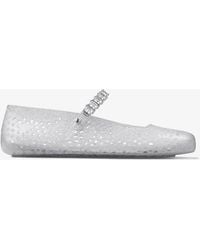 Jimmy Choo - The Jelly Ballet Flats - Lyst
