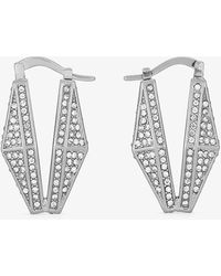 Jimmy Choo - Diamond chain earring - Lyst