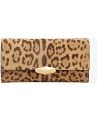 Jimmy Choo - Cinch Clutch With Chain Small - Lyst