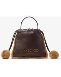 Jimmy Choo - Drawstring Pouch Top Handle - Lyst