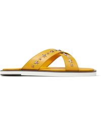 jimmy choo flip flops mens