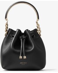 Jimmy Choo Bon Bon Bucket S - Black