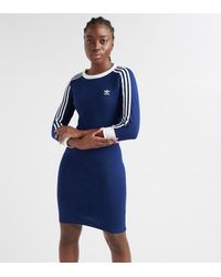 navy blue adidas dress