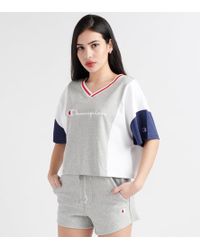 champion colorblock tee