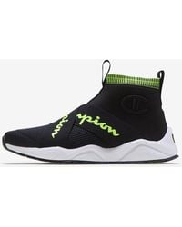 Champion Lifetm Tank Grid Leather Shoes, White for Men , Lyst