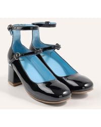 Joanie - Clothing Lille Suede T-Bar Dolly Shoes - Lyst