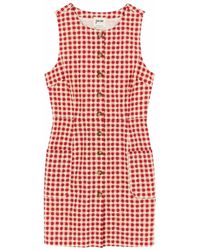 Joanie - Clothing Barb Tie-Waist Tea Dress- Uk - Lyst