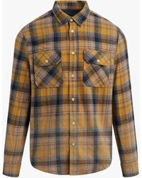 Joe's Jeans The Shirt Brushed Yellow Unisex Flannel