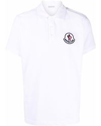 Moncler T-shirts And Polos White