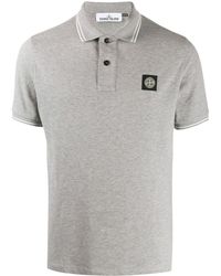 stone island polo top