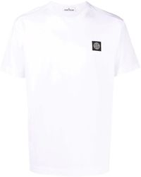 stone island round neck t shirt