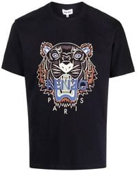 KENZO Tiger Head Motif T-shirt Black