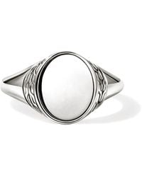 John Hardy - Icon 50 Signet Ring - Lyst