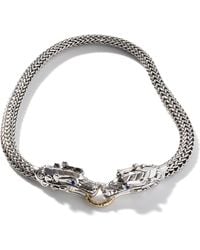John Hardy - Legends Naga 10.5mm Necklace In Sterling Silver/18k Gold - Lyst